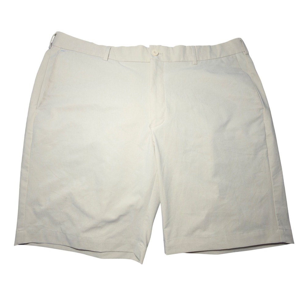Peter Millar Surge Shorts Mens 38 Cream Good Crown Crafted Tailored‎ Fit Golf
